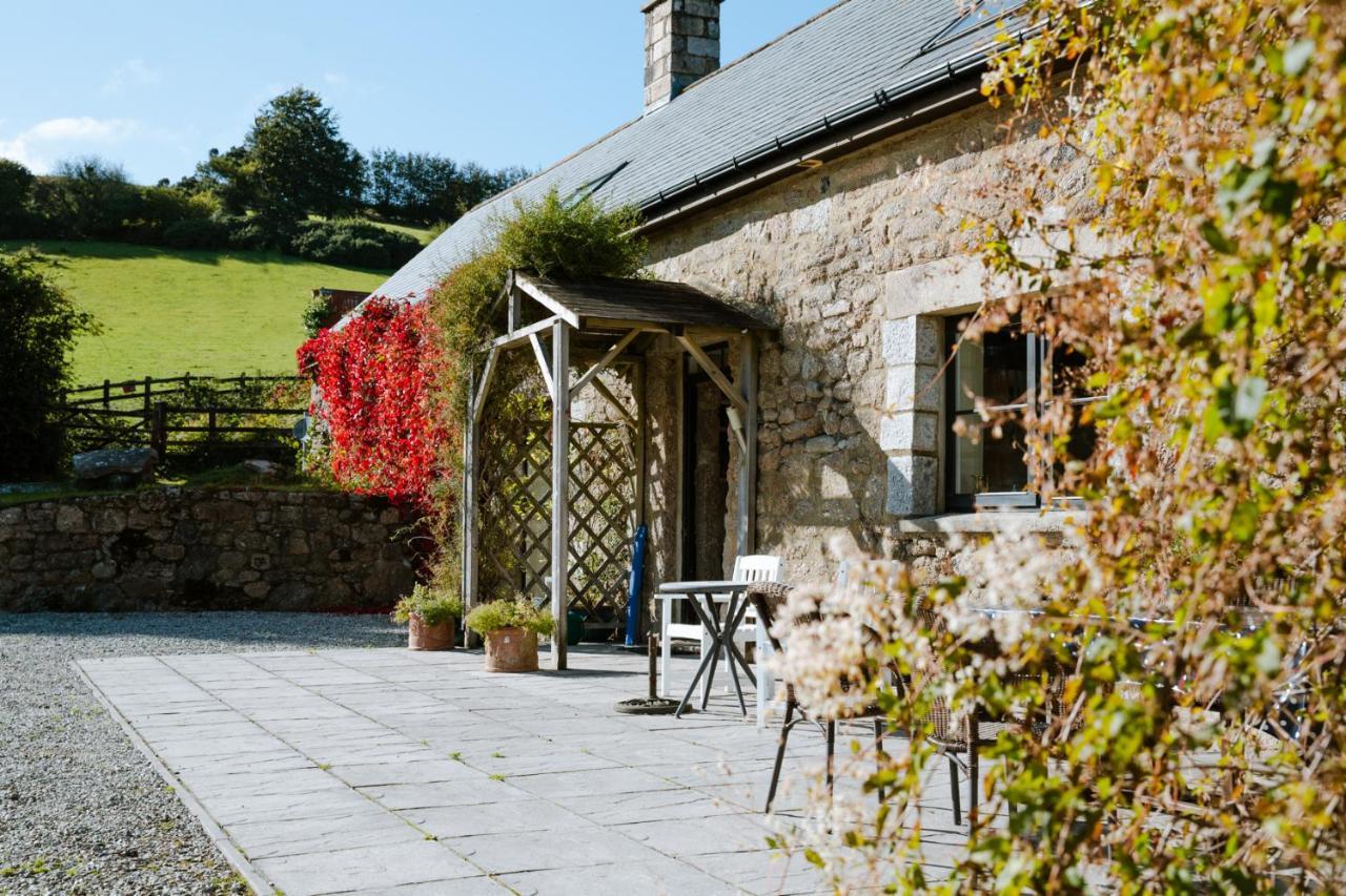 Higher Weddicott Barn Holiday Cottage - Self Catering Chagford Ngoại thất bức ảnh
