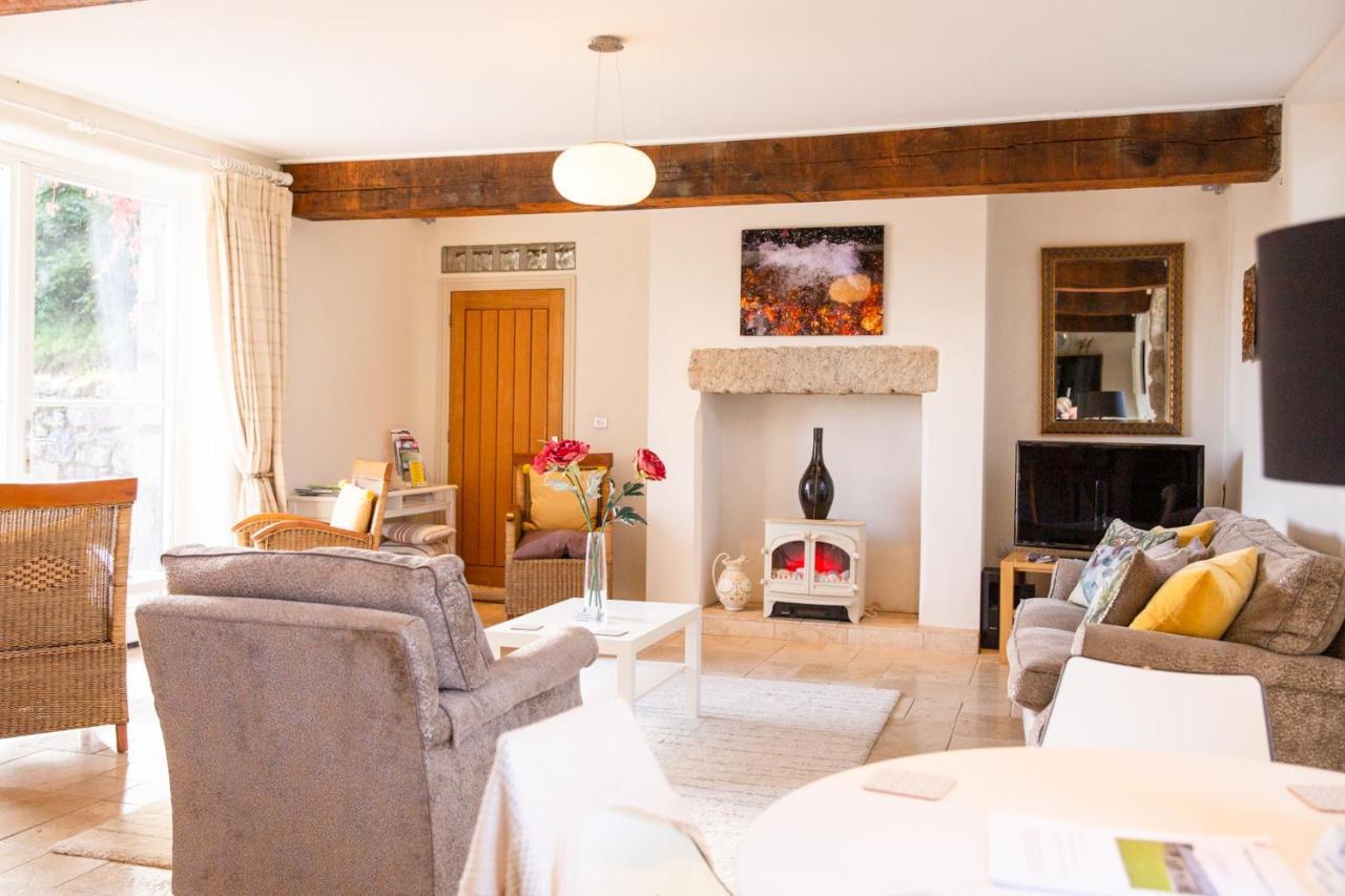 Higher Weddicott Barn Holiday Cottage - Self Catering Chagford Ngoại thất bức ảnh