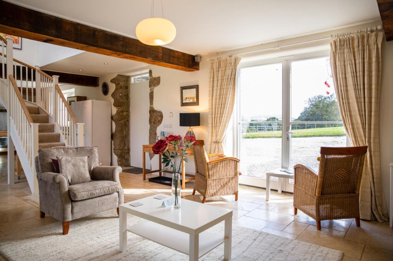 Higher Weddicott Barn Holiday Cottage - Self Catering Chagford Ngoại thất bức ảnh